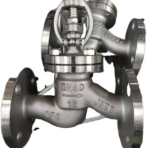 Manufacturer Stainless Steel Globe Valve OS&Y/Rising Stem/NRS 316L/CF8M/Duplex 4
