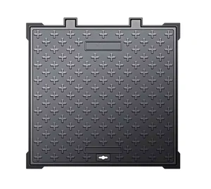 Divine C250 En124 Water Tank Well Cover Hinged Smc Manhole Cover With Screw Lock Grp Manhole Lid