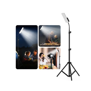 High Lumen Rechargeable 5V 3A 10000 Lumen Camping Light with Adjustable Stand Foldable LED and Li-ion Metal PC Camping Lamps