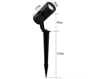 Lawn Garden Light Outdoor IP65 Waterproof DC12V AC85-265V Landscape Spot Light Garden Lamp