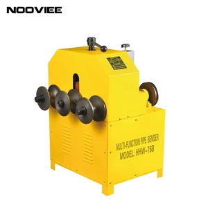 Hhw-76B Electric Hydraulic Pipe Bending Machine for Square Thin Wall Stainless Steel Pipe Rolling Bending OEM/ODM Customization