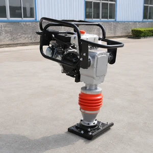 HCR-100 Gasoline Tamping Rammer 15KN Jumping Jack Compactor For Road Construction