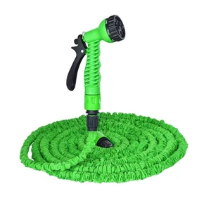 Customizable 25FT/50FT/75FT/100FT Expandable Lightweight Fabric Cover Garden Hose Garden Hoses & Reels