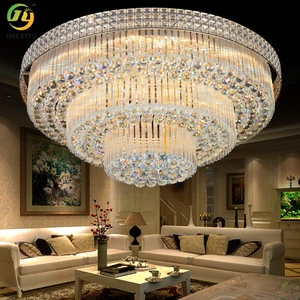 Ceiling Lamp Luxury Hotel Lobby Ceiling Light Crystal Crystal Chandelier Ceiling Luxury Hanging Lights
