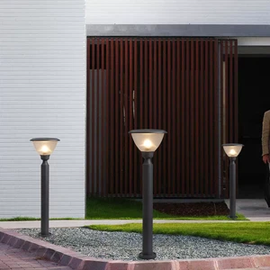 Outdoor Garden Lawn Light Waterproof IP65 LED Yard Decoration Landscape Light Solar Outdoor Garden Lawn Lamp