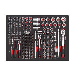 Professional 140pcs Car Repair Hand Tool Set DMT43 Hardware Tool for Home Workshop
