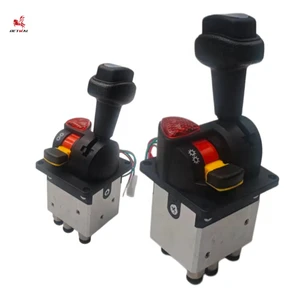 Betwal BH45-12 Four-Way Hand Control Valve for Trucks 100 L/min Flow 200 Bar Pressure