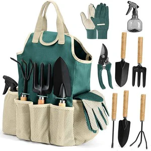 Horticultural Tool Set Garden Tool Set Scissors Flower Bed Vegetable Garden 9-piece Outdoor Floral Garden Tool Kit