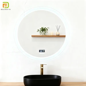 Modern Espejos Inteligentes Round Led Bath Mirror Wall Mounted Touch Switch Screen Smart Mirror Bathroom Mirrors With Light