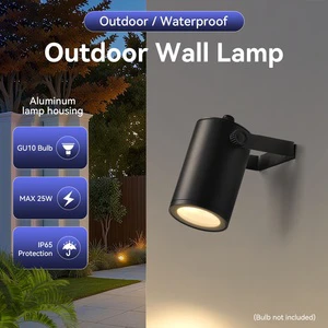 Cammeijia Outdoor Garden Wall Lamp GU10 Aluminium Waterproof Balcony Terrace Decoration Light/Led Wall Lights/Outdoor Lighting