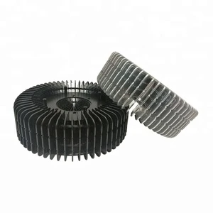 Anodized Fin Aluminum Graphene Heat Sink Radiator High Heat Temperature Led Lights Large Heatsink