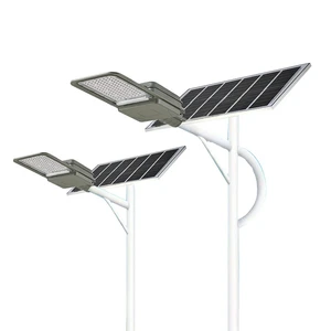 Outdoor High Brightness Project LED High Pole Street Light Municipal Lighting 6 Meter High Power Solar Road Lamp