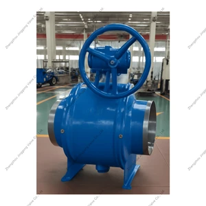 Full Bore Full Welded Ball Valve with Low Flow Resistance for Water Supply