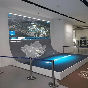 Best-selling P2 Flexible LED Module, Bendable LED Panel, Suitable for Curved LED Digital Signage in Showrooms and Retail Stores