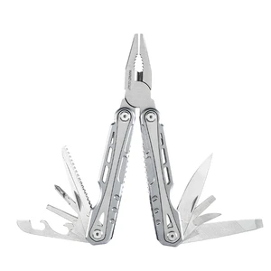 12in1 Outdoor Multifunction Plier Camping Hiking Folding Pocket Pliers Screwdrivers Knife Multi Tool