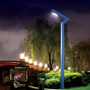 Landscape Solar Street Light LED High Brightness LED Aluminum Alloy LED with Light Sensor Control Garden Light Decor Lamp