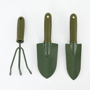 3pcs Garden Tool Set,Gardening Hand Shovel and Rake with Non-Slip Ergonomic Handle Grip,Plant Care Kit for Garden,Lawn,Indoor
