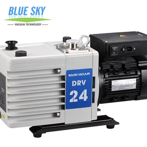 5-306m³/h Two Stage Rotary Vane Type Vacuum Pump DRV-24 High Reliability Oil Vacuum Pump 24-28m³/h