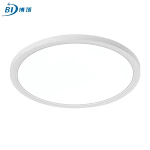 Ultra-thin side emitting black white golden frame ceiling lamp diameter 190mm Super durable lamp
