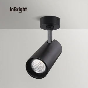 Gallery Spot Light Moving Head Adjustable Dimmable 12w 20w 36w Surface Cob Led Indoor Ceiling Dali Spotlight
