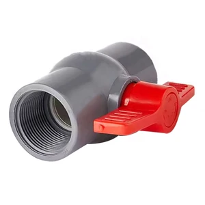 HYDY Wholesale Good Quality Easily-controlled Plastic Pvc Ball Valve for Plumbing