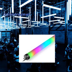 DC24V Nightclub Bar Stage Decoration Programmable RGBW RGB LED DMX512 3D Tube