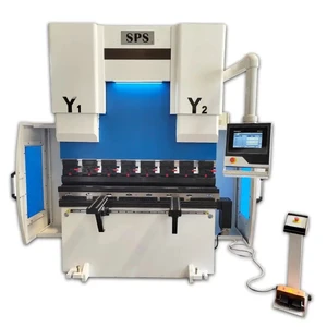 SPS Brand Fully Automatic Mini CNC Bending Machine Small Hydraulic Press Brake for Steel Bending