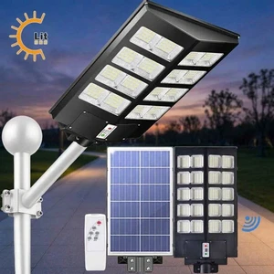High Solar Power Outdoor Parking Lot Light IP65 SMD 600W 800W 1000W Commercial LED Solar Street Light 400w Saving Spotlight