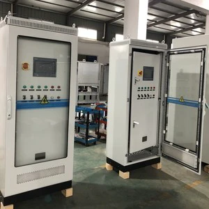 Custom Water Pump Control Panel With VFD , PLC With PID, 10