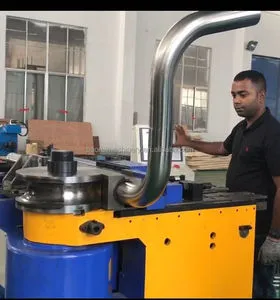 DW89NC Stainless Steel Tube Bender with Motor Bearing Engine Core Components End Forming Services