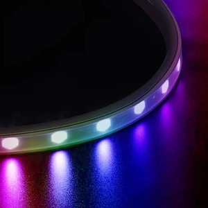 3D Flexible Wall Washer Light DC24V 3625 Strip Silicone Wall Washer DMX RGBW Pixel Led Bar for Building and Facade
