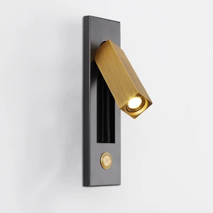 Modern Simple Switch Hotel Reading Light Embedded Wall Reading Lamp With A On/off Switch Saa Australia Bedside Wall Light