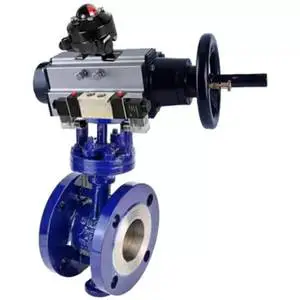DNOVA Butterfly Valve Carbon Steel Flanged Manual water-butterfly-valve-with-tripl