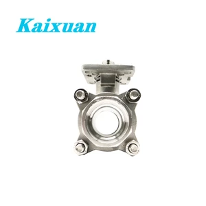 Factory Supply High Quality 3PC Stainless SteelHigh Mount Ball Valve Body with ISO 5211 Pad