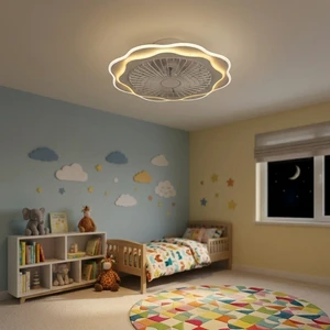 Adjustable 7 Blades Fan Lamp Factory Direct Modern Ceiling Fan Light Multi Purpose Household Indoor Decoration