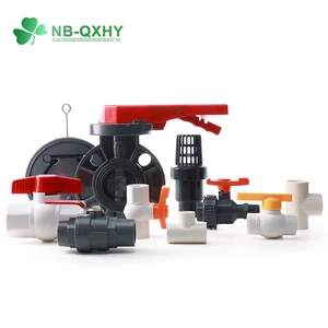 Wholesale Type PVC CPVC UPVC Various Plastic Valves DIN ANSI BS JIS Standard Ball Valve