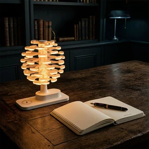 Lampe De Table LED Moderne Dimmable RGB Touch Control Veilleuse For Bedroom, Living Room And Desk Decor With Charger