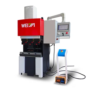 China WEIYA 12T 600mm Small Full Electric L Sheet Metal Press Brake Bending Machine For Sale