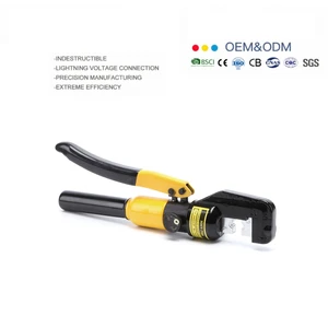 TLP HHY-70A Hydraulic Crimping Tool 5 Ton 11mm Stroke Yellow ISO9001:2008 Certified Construction Use Carbon Steel
