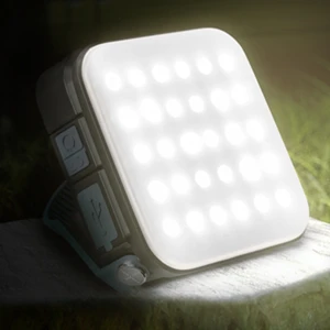 Waterproof LED Camping Lantern Rechargeable Camping Tent Light Lamp for Power Outage Hiking Fishing Hurricane Emergency Home Car
