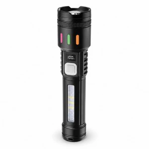 White LED Industrial Floodlight Flashlight for Emergency Maintenance Long-Life ABS Waterproof USB Rechargeable