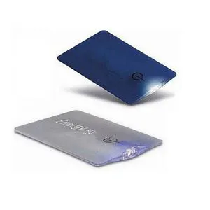 Modern Design PVC Pocket Credit Card LED Panel Lights Warm White IP66 Rated Portable Dimmable Outdoor Advertising Promotional
