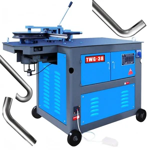 1/2 - 4 Inch Automatic Hydraulic Tube Bender Ss Exhaust Pipe and Tube Bending Machine