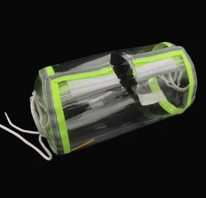 Customizable Transparent PVC Ball Valve Protective Cover, Splash-Proof & Corrosion Resistant for Flange Ball Valves