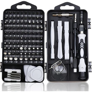115 1 Precision Screwdriver Set DIY Steel/Plastic OEM Repair Tool Kit Magnetic Screwdriver Bits for Phone Laptop Watch Tablet