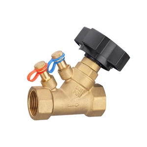 Brass Pressure And Flow Regulating Control Valve, Static Balance Valve