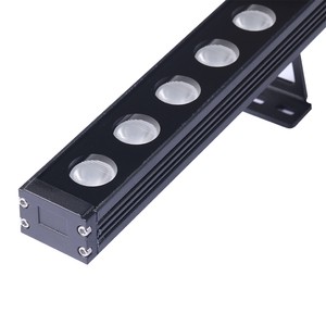 Professional DMX512 RGB LED Stage Lighting Wall Washer Architectural Waterproof IP67 for Hotel Outdoor Aluminum for Warehouse