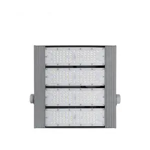 5-Year IP66 IK10 500W 3030 SMD LED Floodlight High Lumen 30 Beam Angle 2700-7000K Color Temp Ra70 Remote Control Aluminum