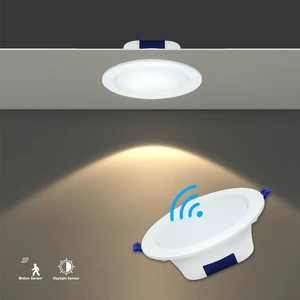 Commercial Anti-Glare LED Trimless Dimmable CCT Change Downlight Smart Recessed LED Downlight for Hotels
