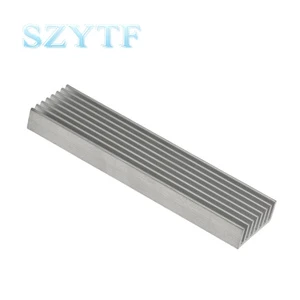 High Quality Aluminum Radiator Cooler 100 25 10MM High Thermal Conductivity Heat Sink Fins with Fast Thermal Bar